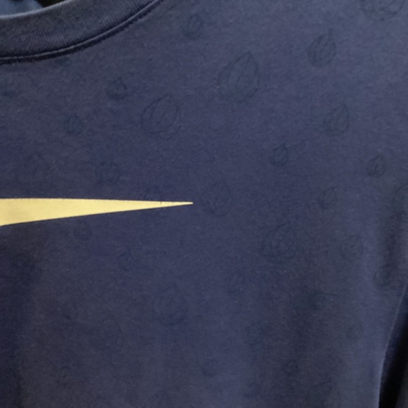 Special Edition Blue Nike T with White Swoosh - Picture 5 of 11